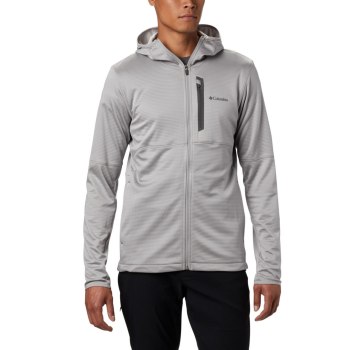 Columbia Tech Trail Full Zip, Sudaderas Con Capucha Grises Para Hombre | 073426-XPT